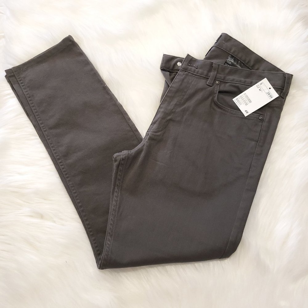 H&M Skinny Fit Grey Denim NWT